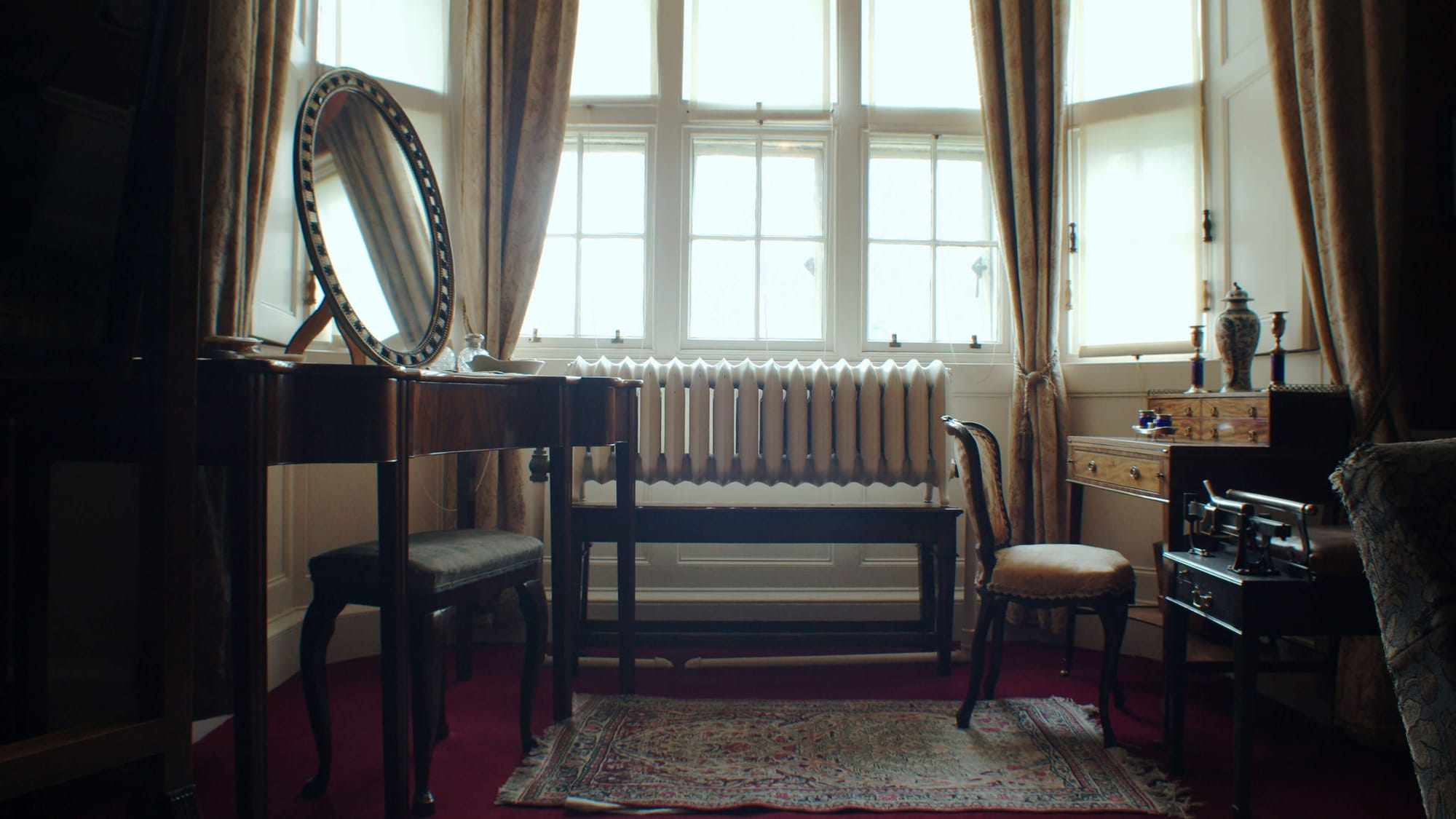A room with an Edwardian radiator from 1903